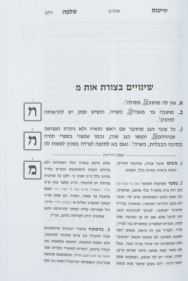 Sefer Yériot Chlomo